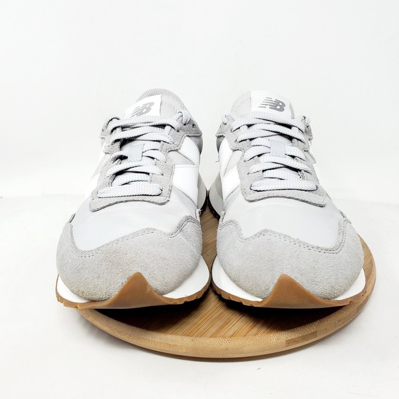New Balance 237 Shoes Womens 9 Retro Sneaker Grey White Chunky Lace Up Low - Picture 3 of 13